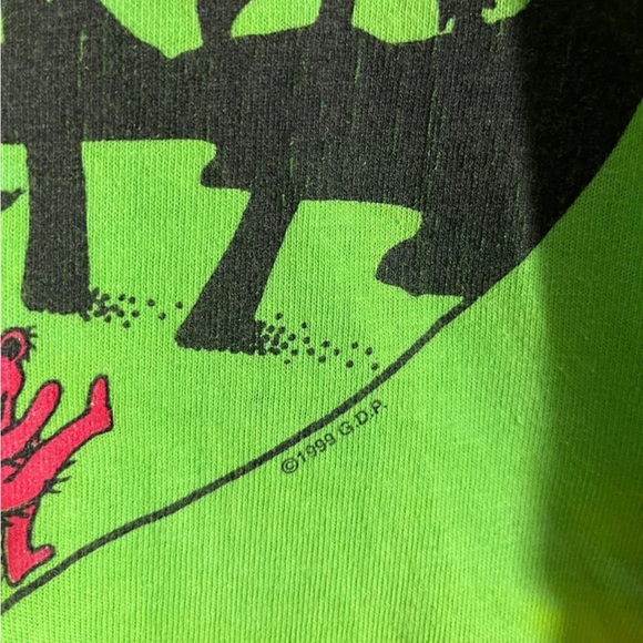 Vintage 90’s Grateful Dead Band Tie Dye t-shirt Multicolored sz XL Jerry Garcia - Picture 5 of 6